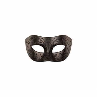 Gemaskerd bal oogmasker zwart