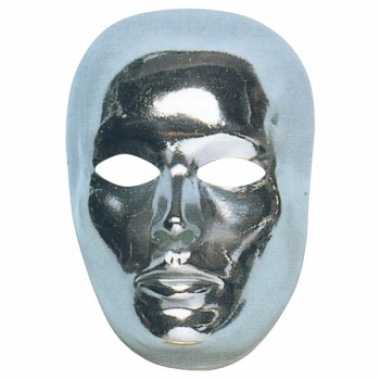 Gezichtsmasker zilver