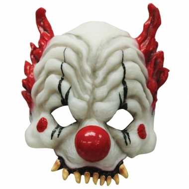 Halloween maskertje horror clown