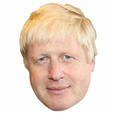 Kartonnen boris johnson feest masker