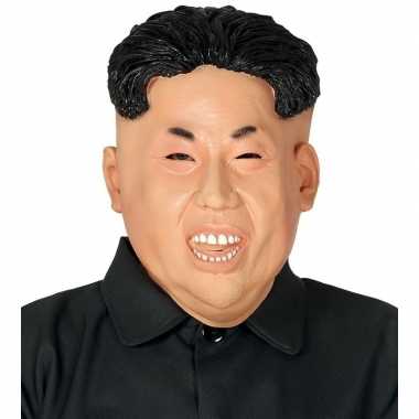 Kim jong dictator noord korea maskers van latex