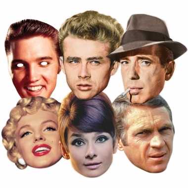 Maskertjes met Hollywood sterren