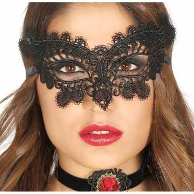 Zwart oogmasker voor dames