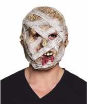Horror mummie maskers van latex