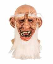 Oude mannen masker van latex