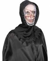 Skeletten masker wit